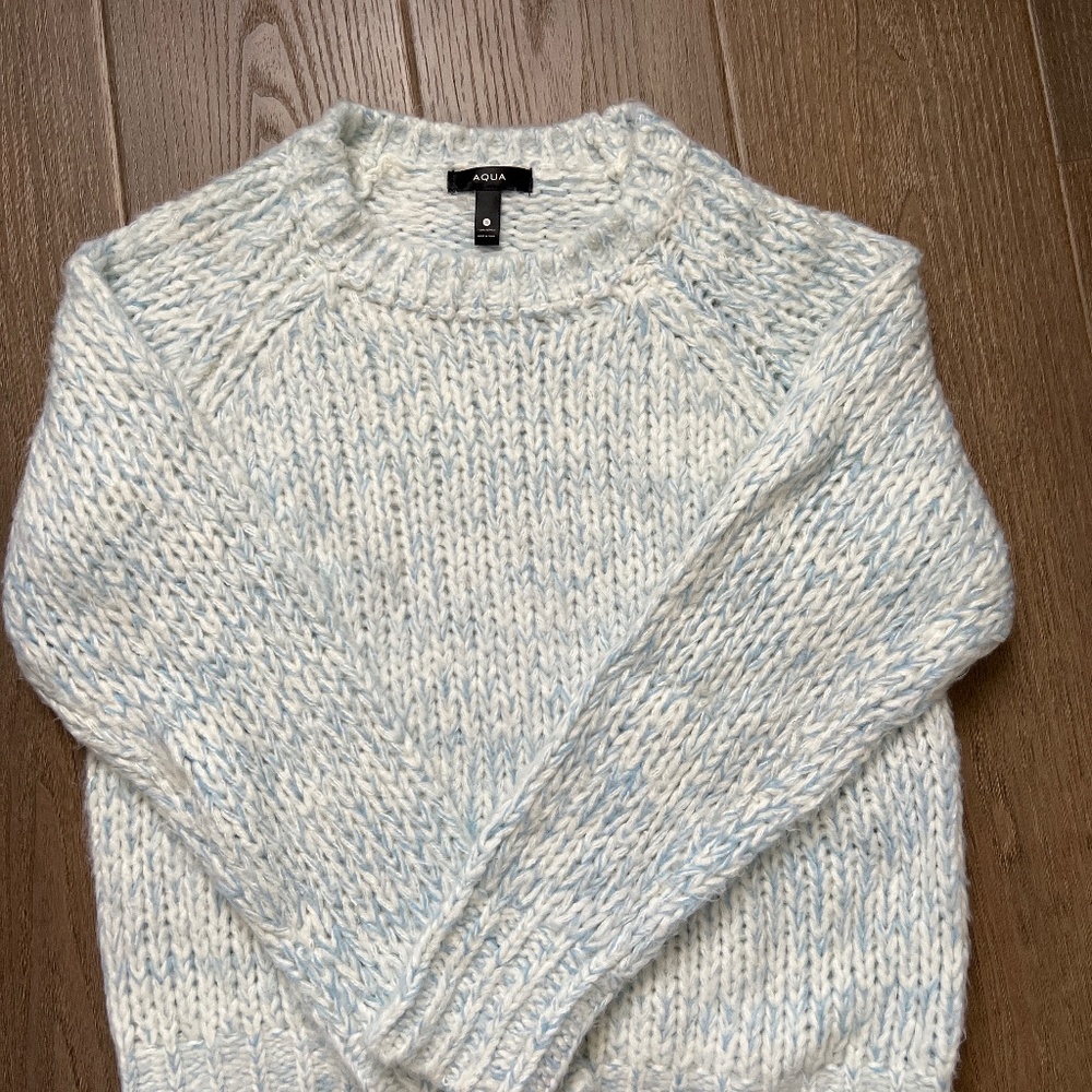 Aqua Soft Knit Sweater